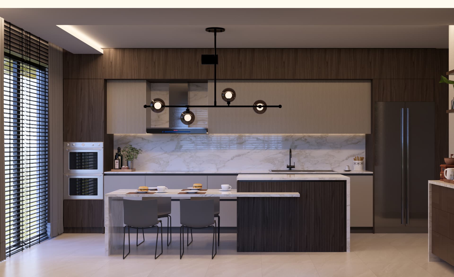 Lavinya Park Ovacık - Açık Plan Mutfak